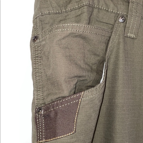 Wrangler Men's Technician Dark Olive Cargo Pants 42x32 New with Tags - Picture 5 of 8